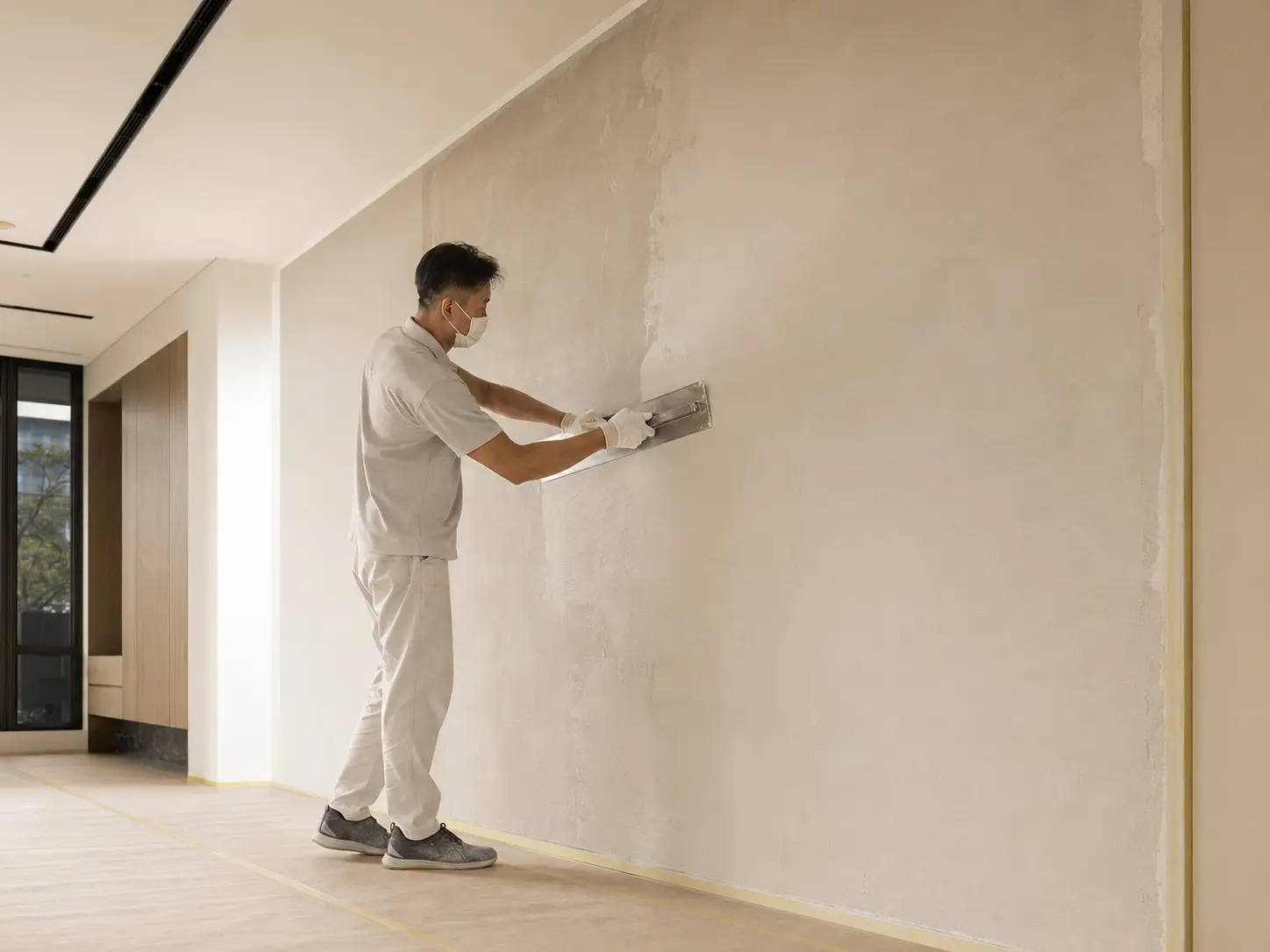 Surface assessment before quoting a painting project